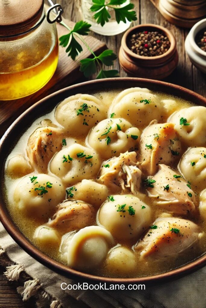 Crockpot Chicken and Dumplings