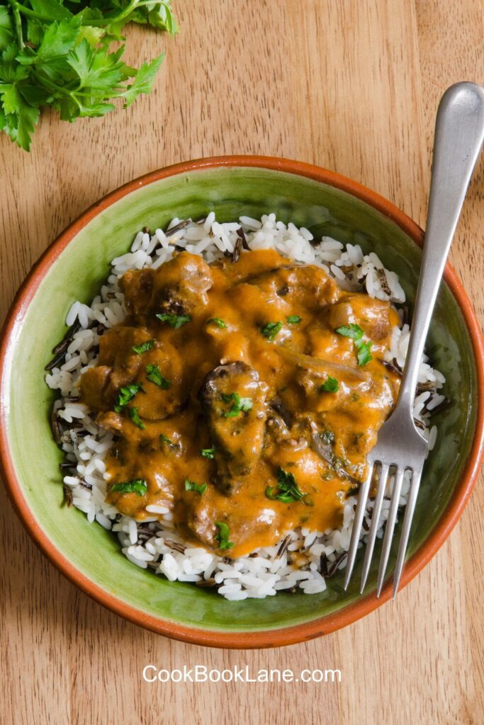 Slow Cooker Beef Stroganoff Recipe