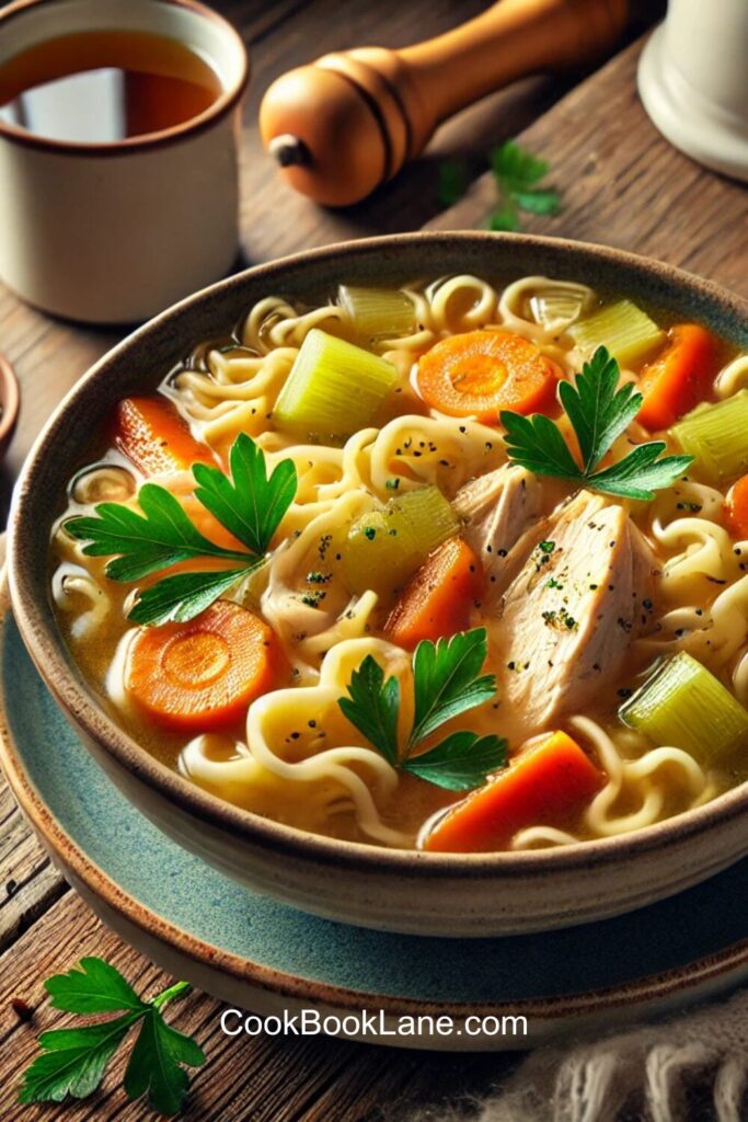 Slow Cooker Chicken Noodle Soup