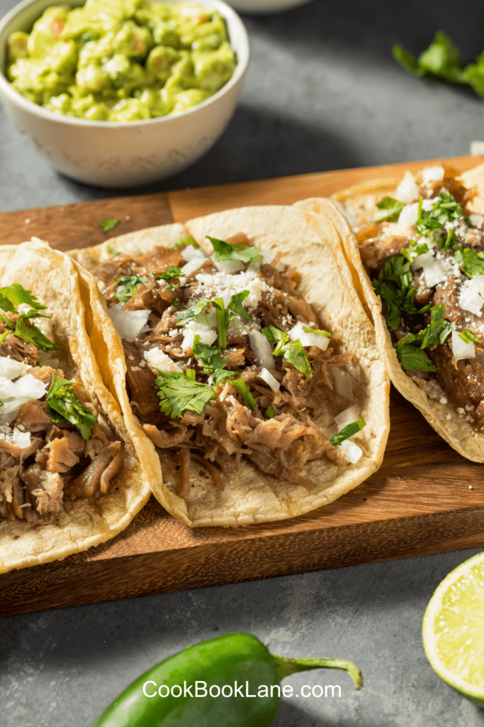 Slow Cooker Pork Carnitas Tacos Recipe